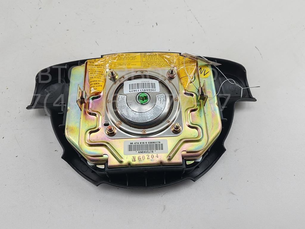 Подушка безопасности в рулевое колесо