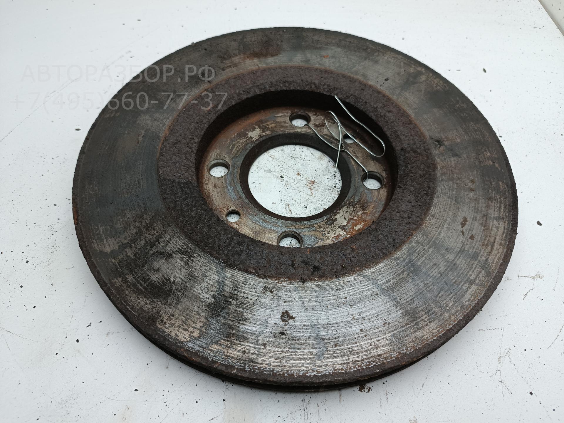 Диск тормозной передний вентилируемый