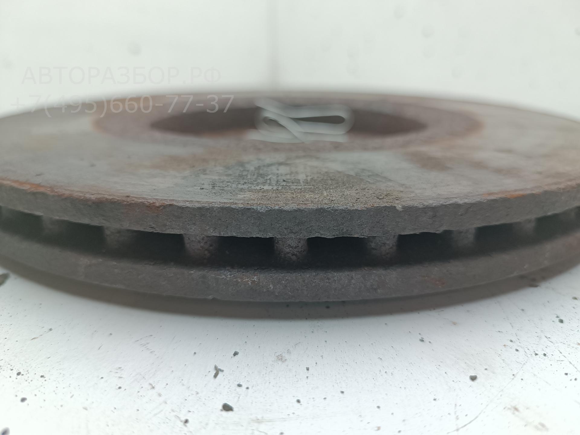 Диск тормозной передний вентилируемый