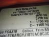  Nissan Qashqai J10 (2006-2013) Разборочный номер V5424 #10