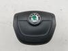 Подушка безопасности (Airbag) водителя Skoda Fabia mk2 (5J) Артикул 55181427 - Фото #1